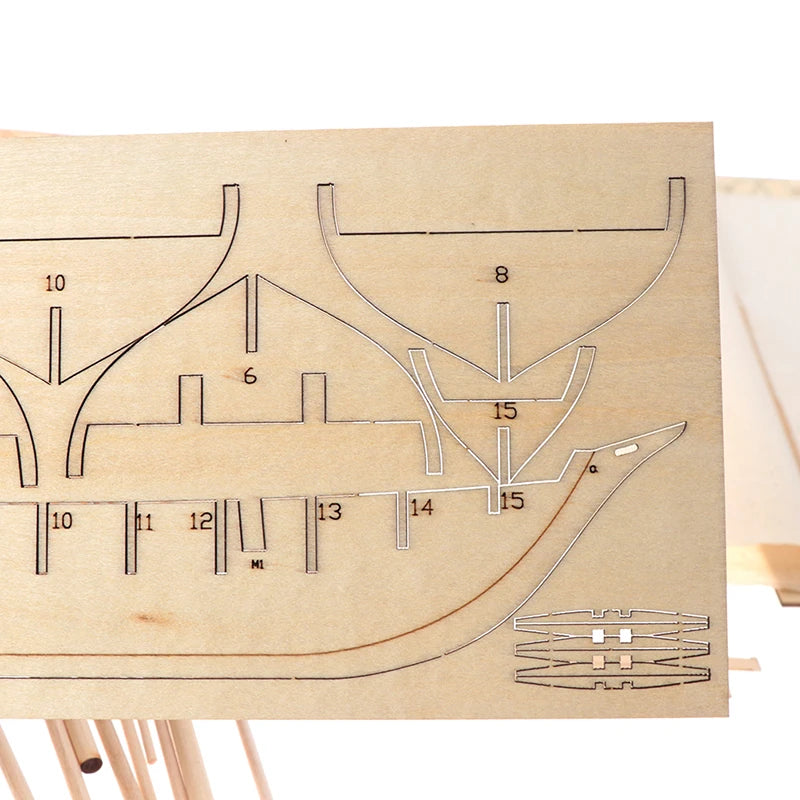 Handmade Wooden Sailboat Ship Kits