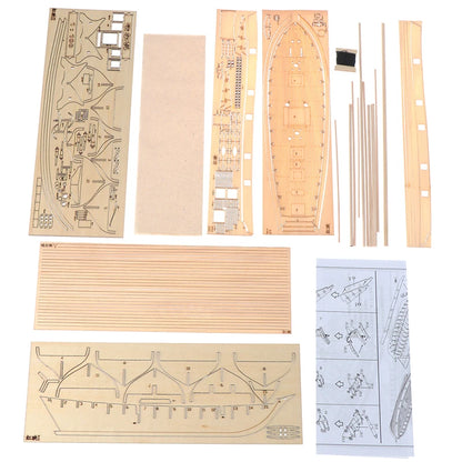 Handmade Wooden Sailboat Ship Kits