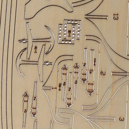 Handmade Wooden Sailboat Ship Kits
