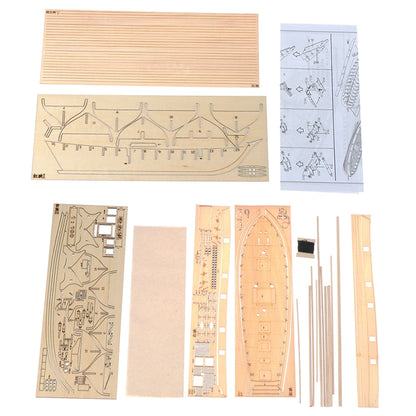 Handmade Wooden Sailboat Ship Kits