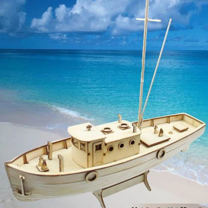 Handmade Wooden Sailboat Ship Kits
