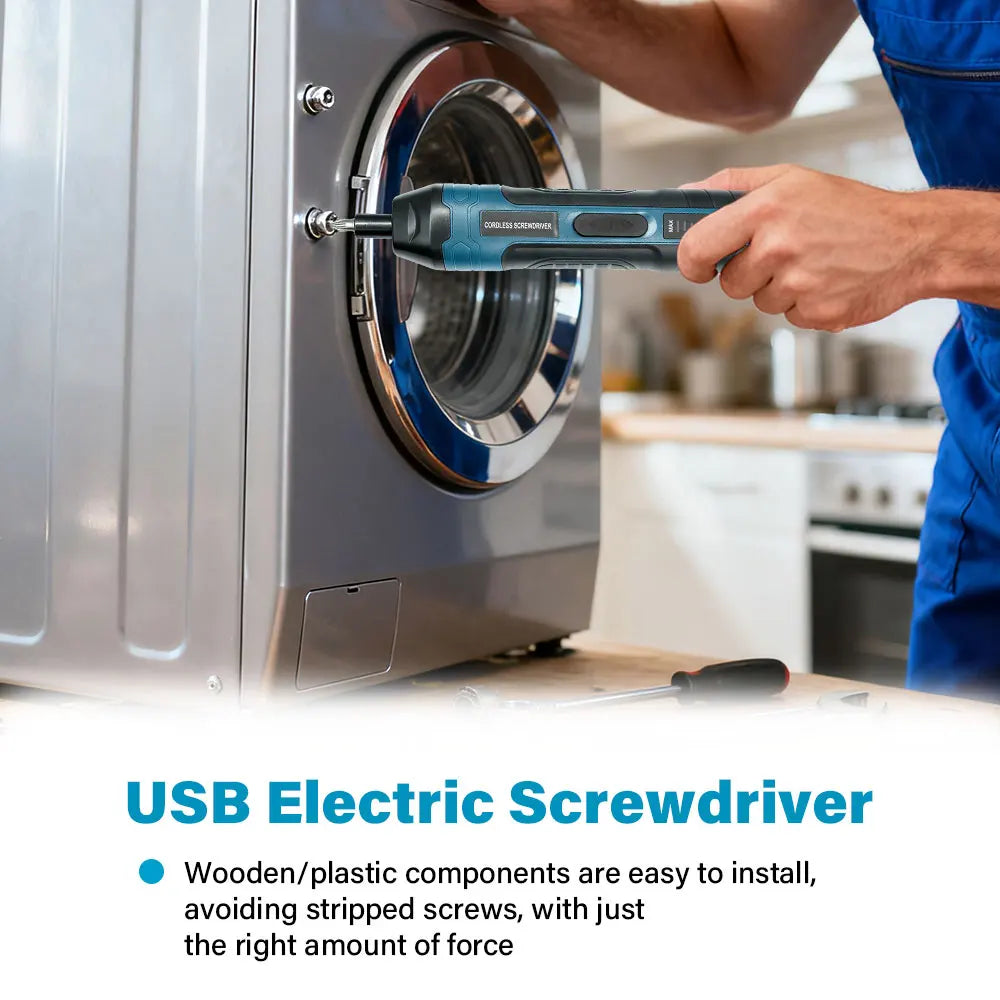 1300MAH Rechargeable Cordless Electric Screwdriver