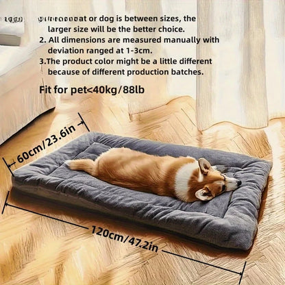 Large Plush Dog Bed Sofa
