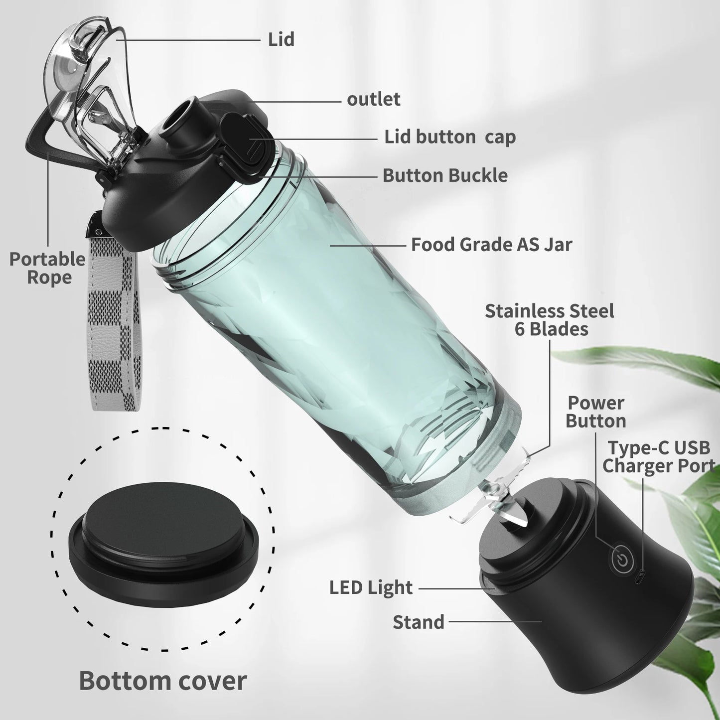 Portable Electric Blender